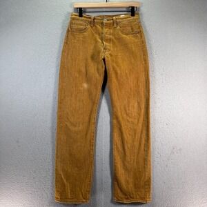 Levis White‎ Oak Cone Denim Jeans Mens 30x32 Brown Classic Straight Leg Comfort